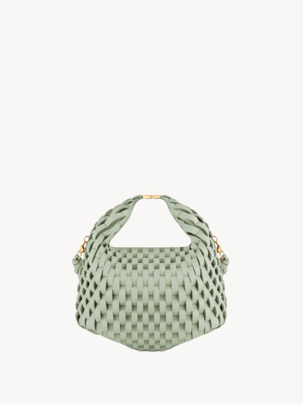 POLENE Mini Hobo Bag in Sage Green! NWOT - Picture 2 of 5